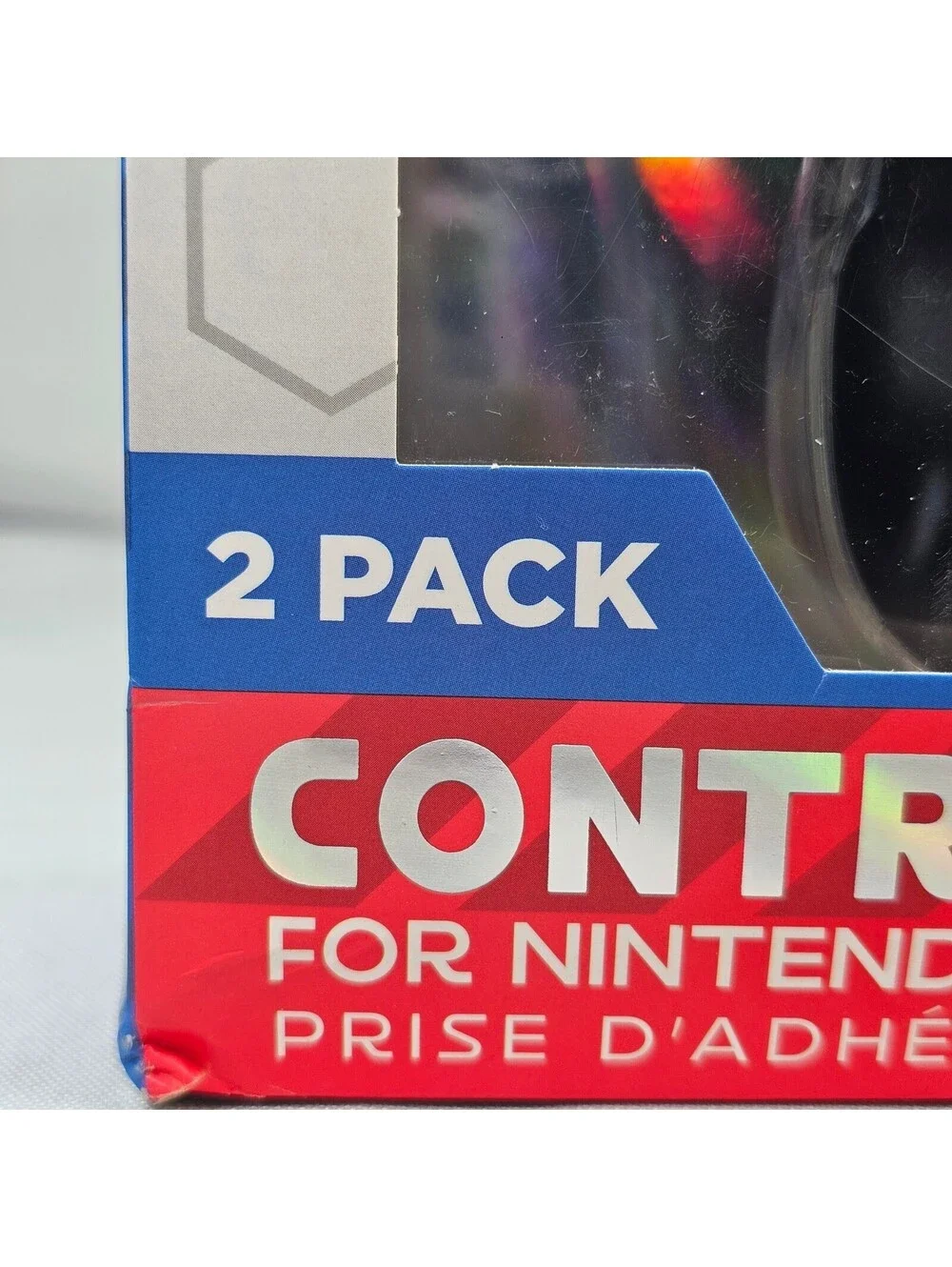 Press Play Nintendo Switch Joy-Con Controller Grip 2 Pack Black PN JRG BLK New